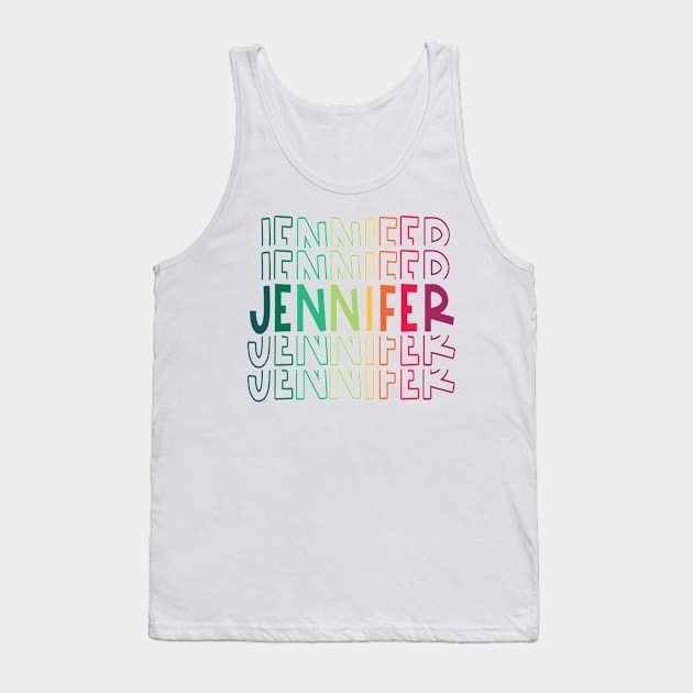 JENNIFER Tank Top by Motiejus